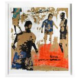 Armand Boua (Ivorian, b.1978) Untitled, from the Street Kids series signed lower right tar,