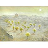 § Nan Youngman, OBE (British, 1906-1995) Peach Orchard, Waterbeach, Cambridgeshire signed lower