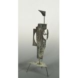 § William Black, (British, 20th century), Angelic Form, 1967, a patinated copper alloy sculpture,