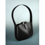 Louis Vuitton, a ladies 'Reverie' shoulder bag, circa 1999, moka epi leather with suede lining,