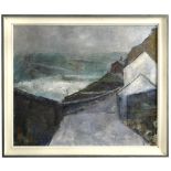 § June Miles, RWA (British, b. 1924) Cape Cornwall titled, signed and dated '71' to the reverse