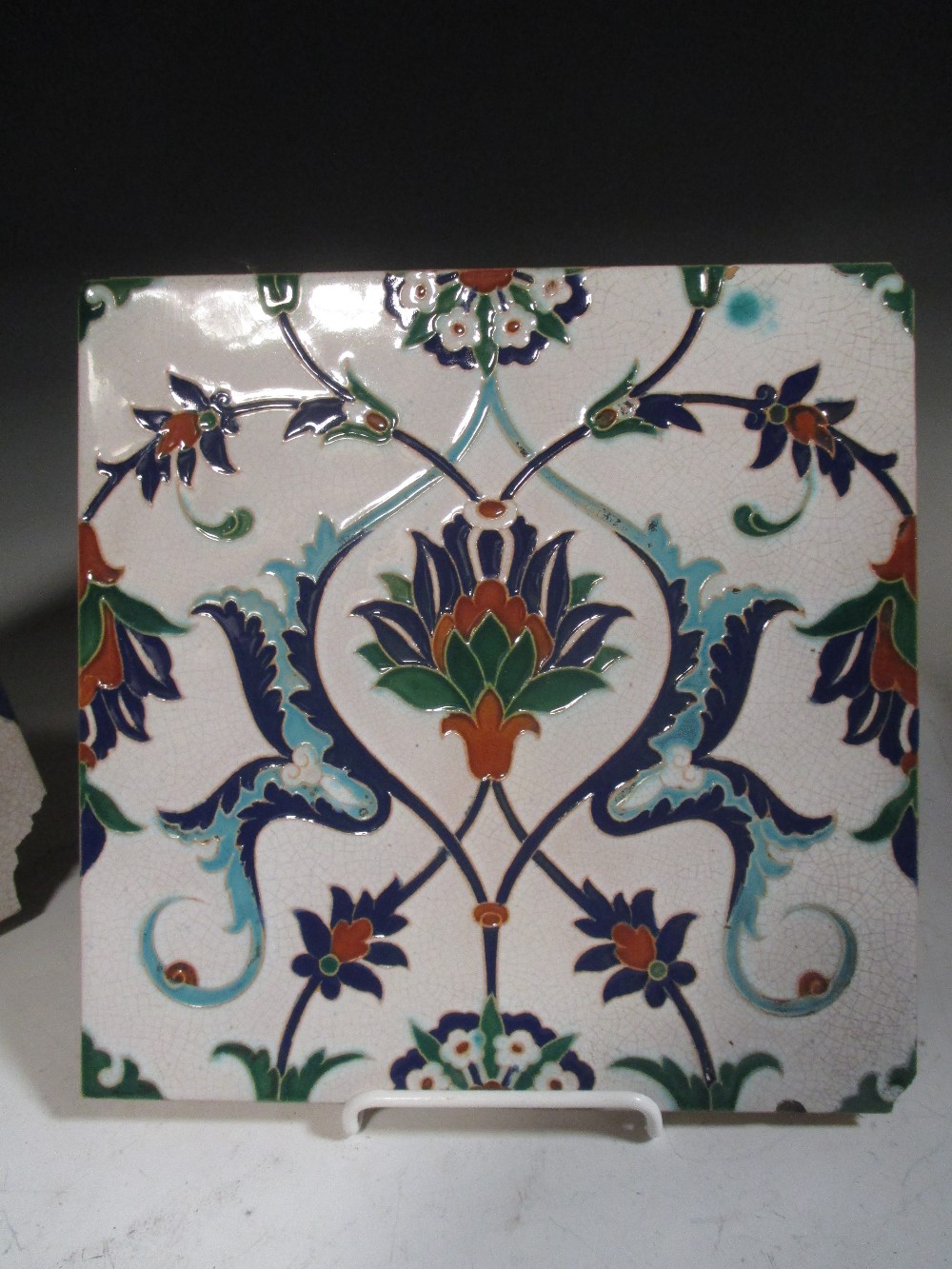 A collection of 32 Minton majolica tiles - Image 2 of 3