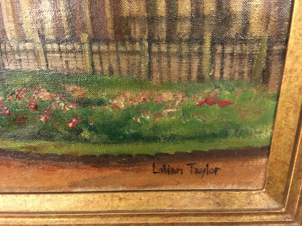 § Lilian Taylor (British, 20th Century) Berkeley Square and Mews houses both signed lower right " - Image 5 of 12