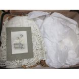 A collection of late Victorian and Edwardian mainly cotton baby clothes, including 11 dresses or