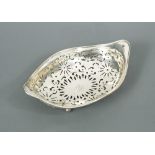 An early 20th century American silver sweetmeat dish, by the Gorham Manufacturing Company, 1923,