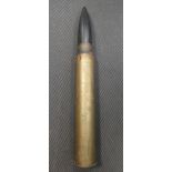 A 3'' MK7 50 cal sharp shell