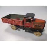 Tinplate Tri-ang Road Services Lorry