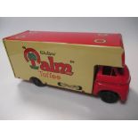 Tinplate (and plastic) Walters Palm Toffee tin Lorry, originally sold containing toffee, made for