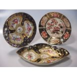 A quantity of Derby porcelain plates