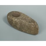 A Neolithic stone axe head