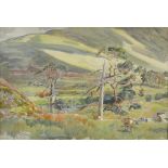 § Peter Biegel (British, 1913-1988) Roe Deer, Glen Lyon, Perth and Kinross inscribed, signed and