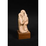 An Egyptian terracotta Harpocrates Ptolemaic period, circa 323 - 30 B.C. 14cm (5in)