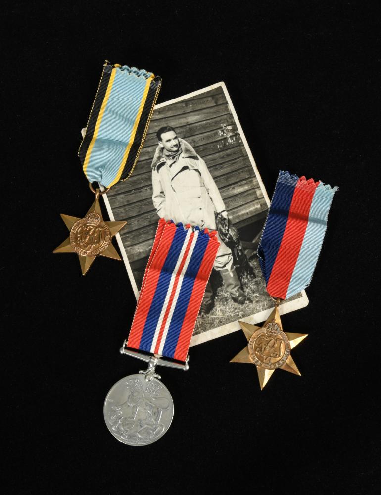 A trio of WWII RAF medals to sergeant Ernest Welbourne 943567, to include a 1939-45 star, the air