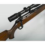 Konsberg, a model 393 9.3x62 bolt action sporting rifle, No. A5297, mounted with a Swarovski Habicht