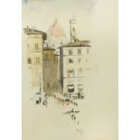 A. Rackham, Florence, signed lower right "A Rackham / Florence, 1920", pen, ink and watercolour,