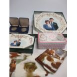 The Wedding of HRH The Prince of Wales and Lady Diana Spencer 1981, a piece of wedding cake in