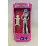 A boxed Chinese i-girl robot.