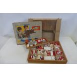 A 1960s Lego System set in original cardboard box.