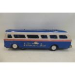 A Japanese tinplate Sonicon Bus, possibly by Masudaya.