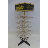 A Solido shop revolving model display stand.