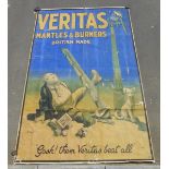 A very large Veritas Mantles & Burners pictorial advertisement after a painting by Hassal, titled "