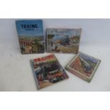 The Express Box of Puzzles depicting The London and North Western Train, a Victory wooden jigsaw