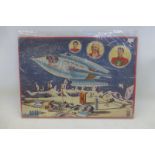 A Space Patrol jigsaw puzzle, by Mike Moser Enterprises, marked Milton Bradley, complete.