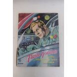 A Flash Gordon and his Adventure in Space - a book to color, authorised edition by Saalfield.