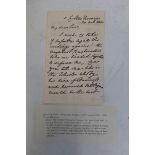 A signed letter from Lord Palmerston to the solicitor General, 20th October 1840, about the Urquhart