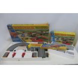 A boxed Matchbox motorised motorway by Lesney, a boxed Super Fast SF-1 Speed set and a boxed