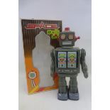 A Chinese tinplate Space Walk Man robot.