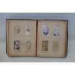 An early photograph album containing various Victorian/Edwardian photographs.