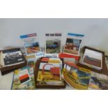 A collection of agricultural sales brochures.