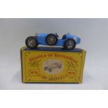 MATCHBOX - Models of Yesteryear, first series - Supercharged Bugatti Type 35, 1959, near mint and
