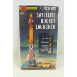 A Dell children's book - Punch Out Satellite Rocket Launcher published by Dell Publishing Co. 1959.