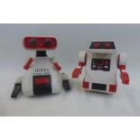 Two Tomy 'My Robot OMS-B' robots.