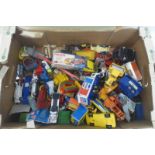 A quantity of mixed die-cast models and games etc.