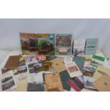 A small selection of railway ephemera including a brochure relating to G.W.R. Two-Cylinder Piston