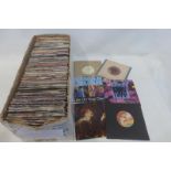 Approximately 200 singles from the 1980s, various conditions.