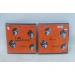 Two Beatles in Concert 1964 Super 8 Film spools, appear in good condition.