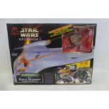 A boxed Star Wars Electronic Naboo Royal Starship.