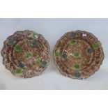 A pair of 19th Century plates.