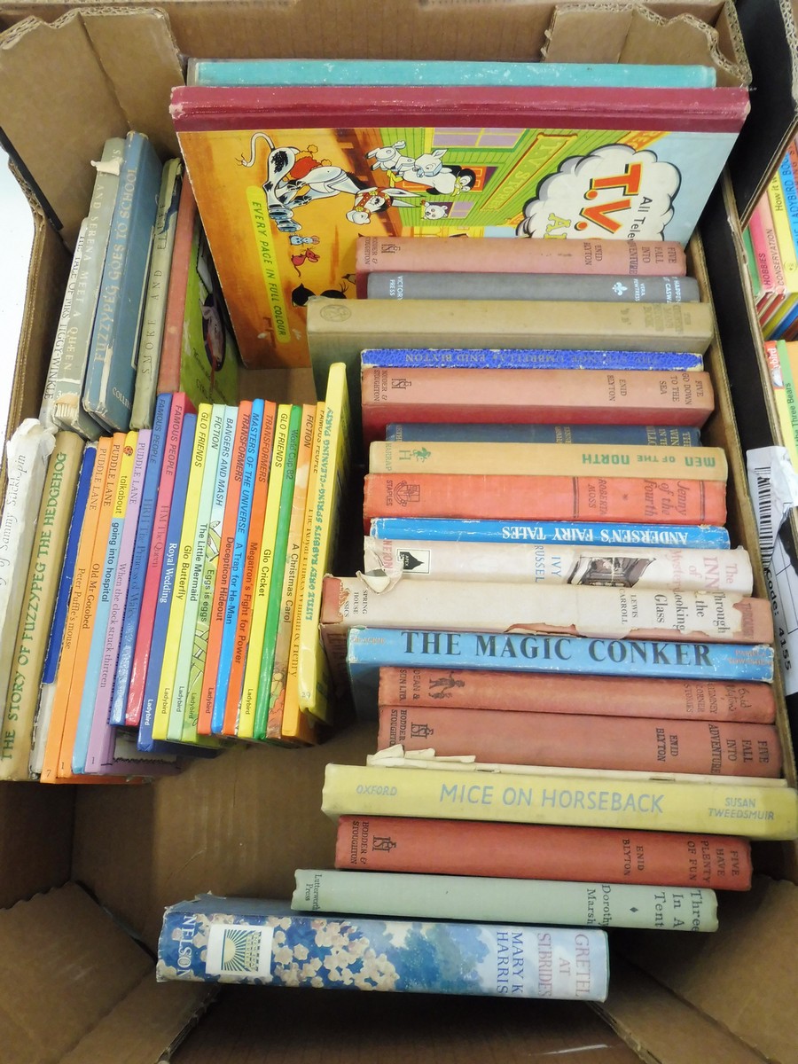 Five boxes of childrens books to include Enid Blyton. - Image 2 of 5