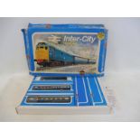 A boxed Airfix Inter-City train set, appears complete.