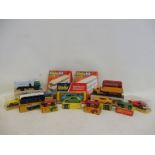 A collection of boxed Dinky Toys.