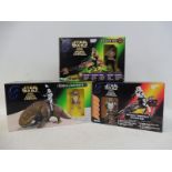 Three boxed Kenner Star Wars action sets, in excellent condition.