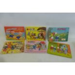 A quantity of pop-up picture books including Pinky and Perky, also Noddy.