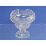 A Waterford Crystal Guiness Bowl, a magnificent footed bowl centrepiece from the Master Cutter