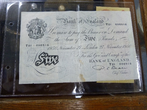 A collection of Coins and Banknotes, including early 20thC and 19thC mixed coinage, contained in - Image 3 of 7