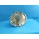 An Edwardian silver two handled Tray, by Walker & Hall, hallmarked Sheffield, 1907, of oval form